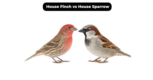 House Finch vs House Sparrow: How to Identify Both Sexes