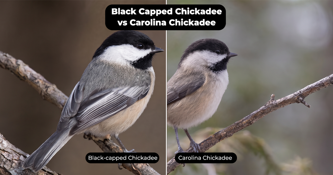 Black-Capped Chickadee vs Carolina Chickadee: When Location Isn’t Enough