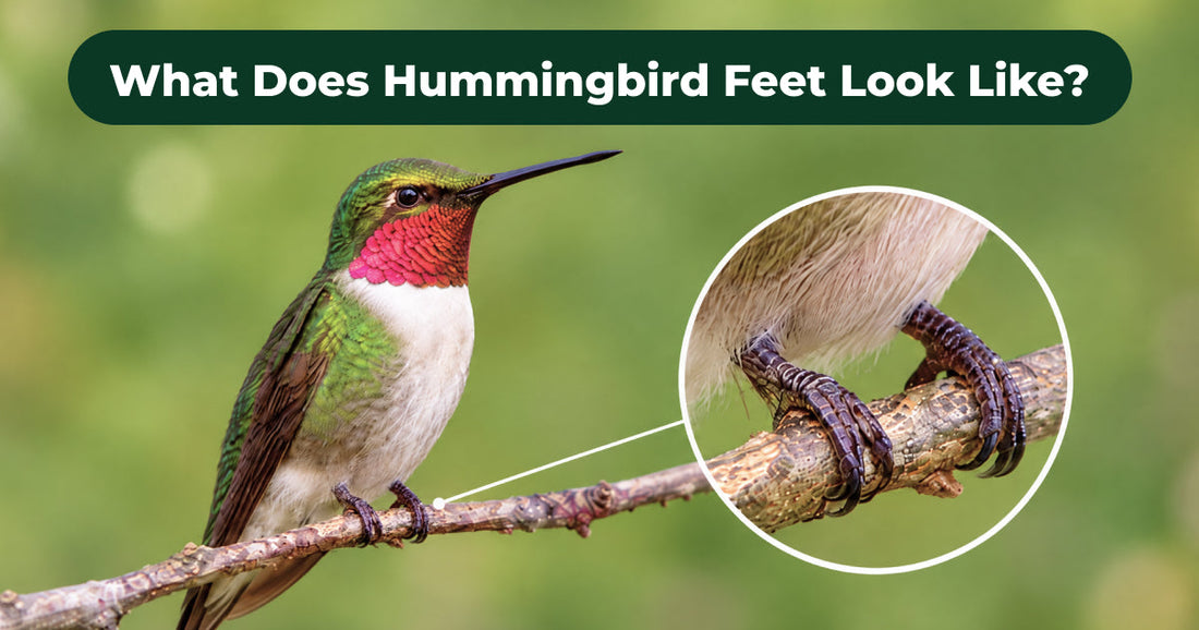 What Are Hummingbird Feet Actually Built For?