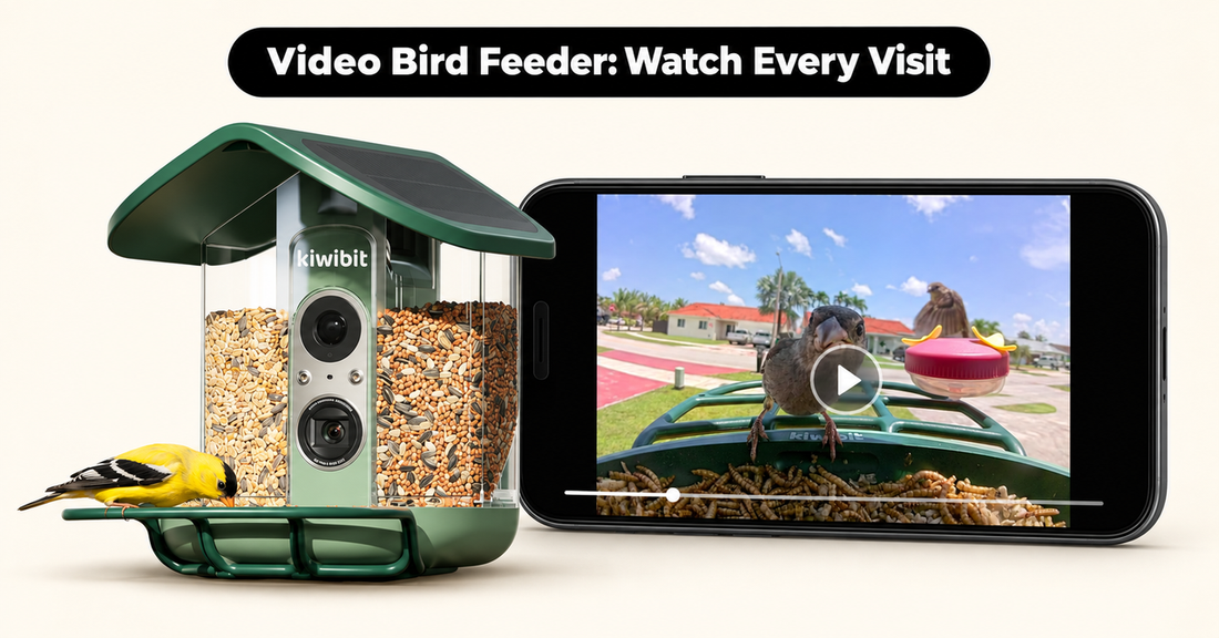 Video Bird Feeder: Match the Camera to the Moments You Want to Capture
