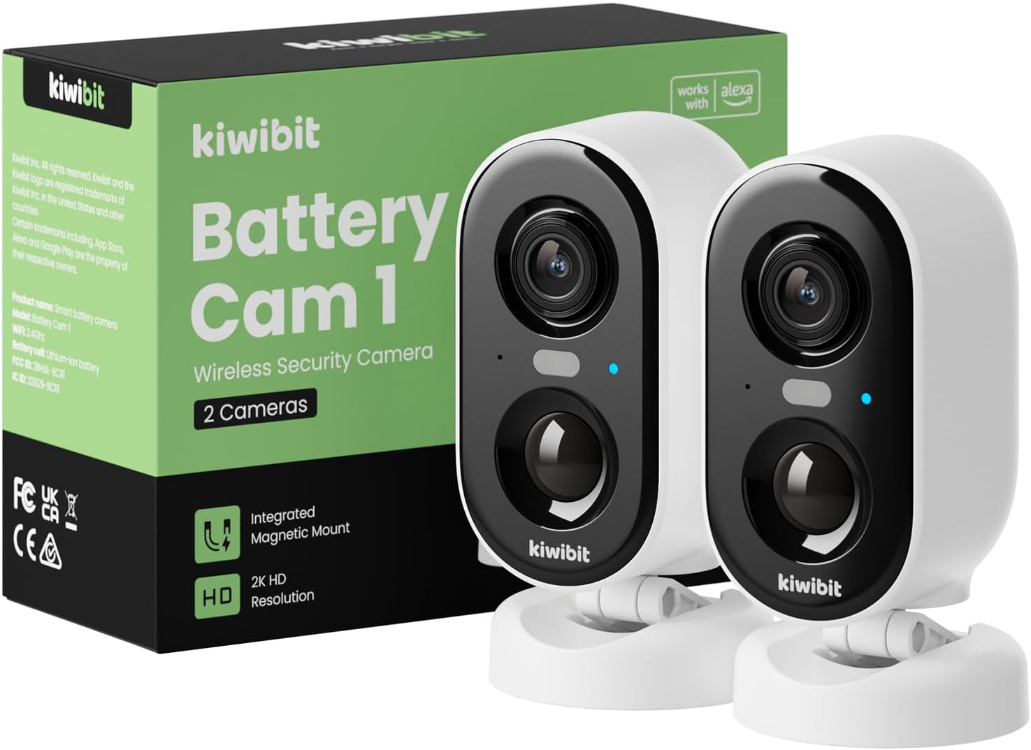 Two outdoor cameras reward