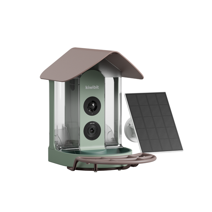 Kiwibit-Beako™ 4K Smart Bird Feeder With Camera—Lifetime AI Plan Included, No Subscription Required