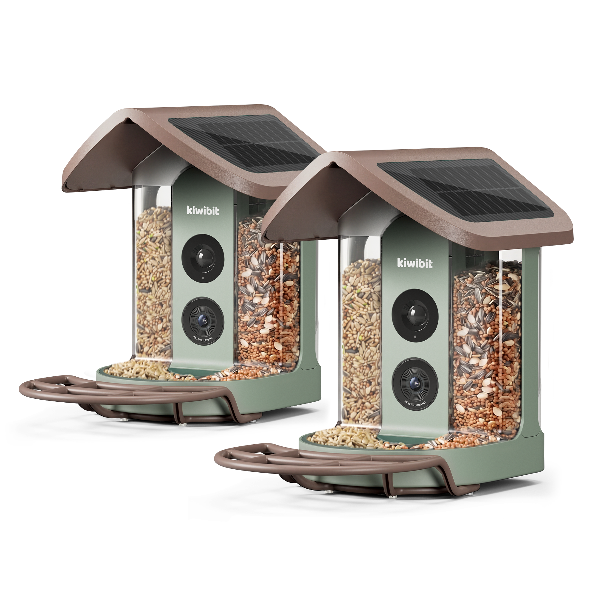2 × Kiwibit Bird Feeder 2 (Lifetime AI Included) - Flash Sale