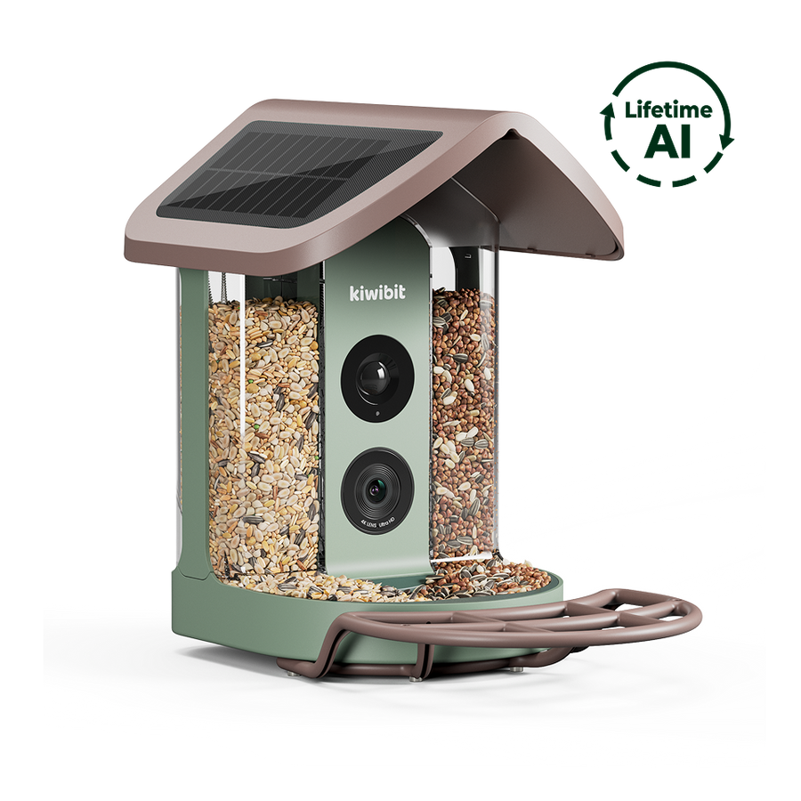 Kiwibit Bird Feeder 2 (Lifetime AI Included)