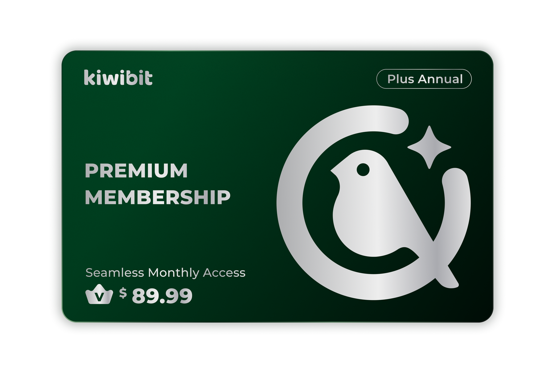 Kiwibit Plus (Premium family) – AI Bird Recognition, Smart Alerts, 60-Day Cloud Storage & Bird Story
