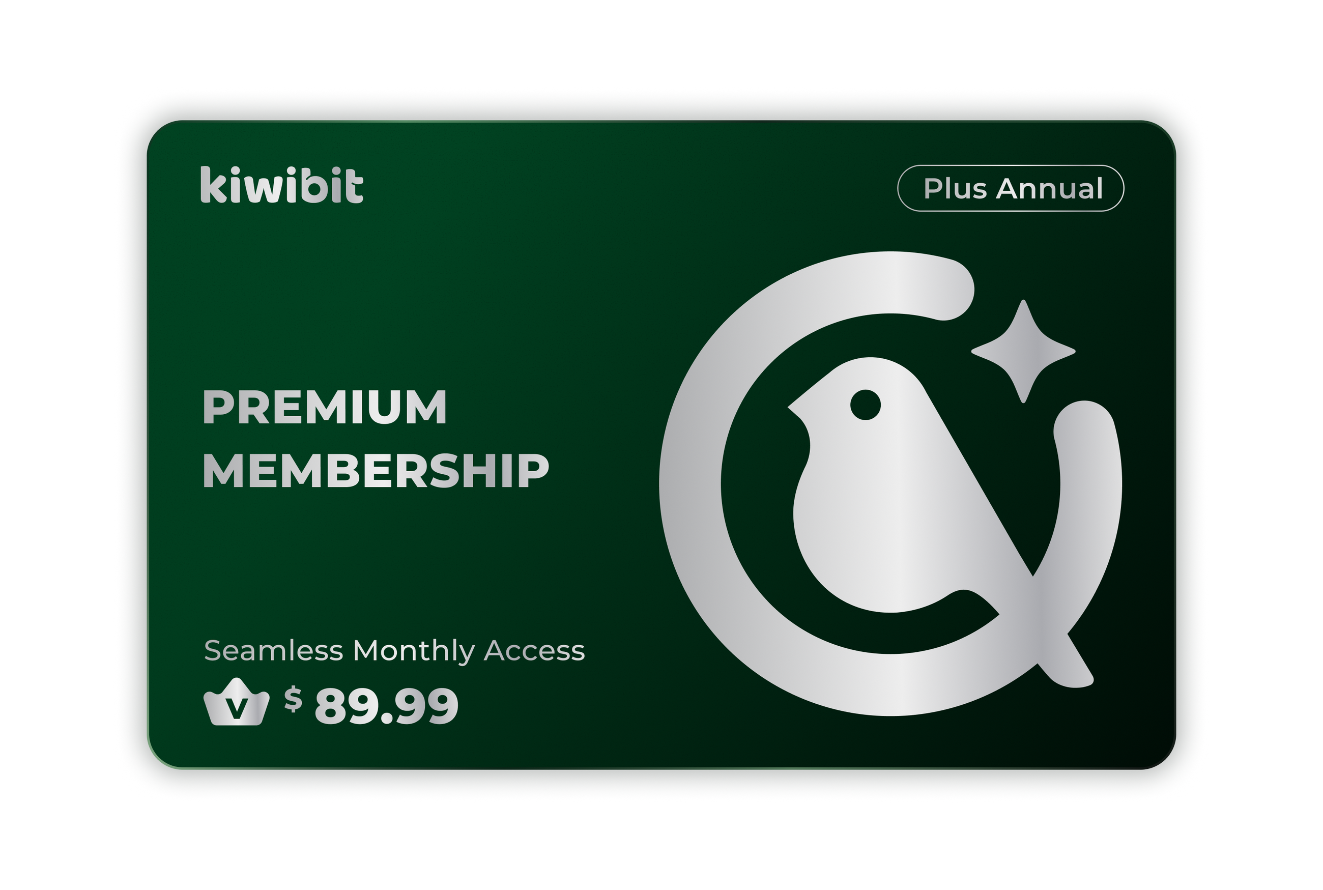 Kiwibit Plus (Premium family) – AI Bird Recognition, Smart Alerts, 60-Day Cloud Storage & Bird Story