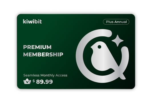 Kiwibit Plus (Premium family) – AI Bird Recognition, Smart Alerts, 60-Day Cloud Storage & Bird Story