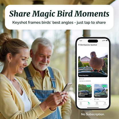 Beako™ Smart Bird Feeder With Camera-AI Included