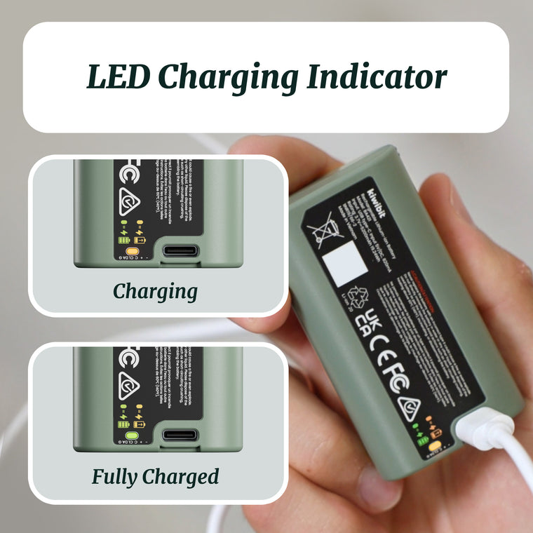 Kiwibit 5200mAh Replacement Battery Pack for Smart Bird Feeder
