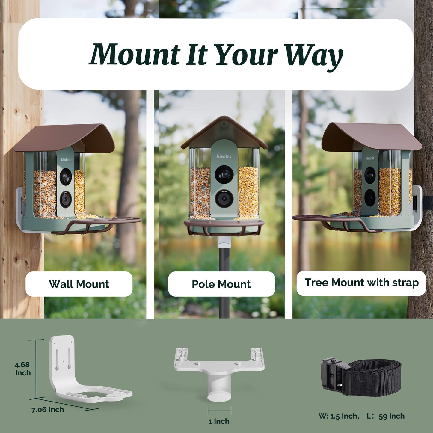Beako™ Smart Bird Feeder With Camera-AI Included