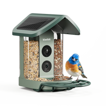 Kiwibit Bird Feeder 2 4K AI Camera with Solar Panel