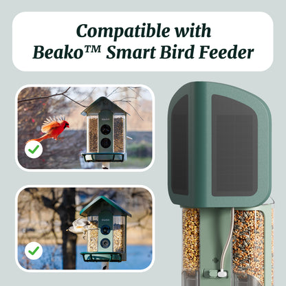Kiwibit Smart Bird Feeder – 4.4W Solar Roof Replacement (IP65 Waterproof)