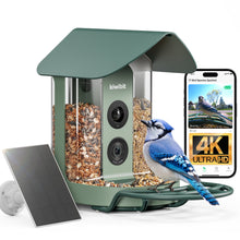 Kiwibit Bird Feeder 4K AI Camera Solar Panel Kit