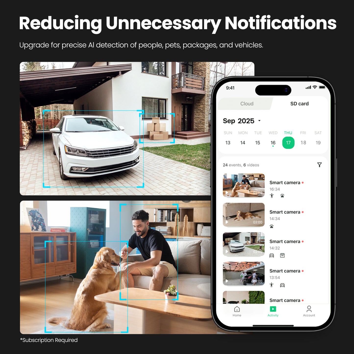 Kiwibit 2K Wired Security Camera with Magnetic Mount