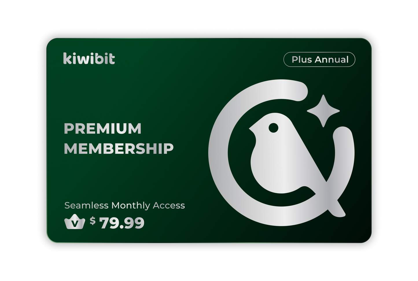 Kiwibit Plus (Premium family) – AI Bird Recognition, Smart Alerts, 60-Day Cloud Storage & Bird Story