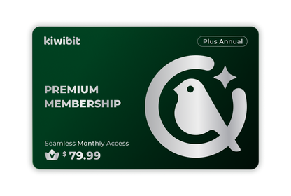 Kiwibit Plus (Premium family) – AI Bird Recognition, Smart Alerts, 60-Day Cloud Storage & Bird Story
