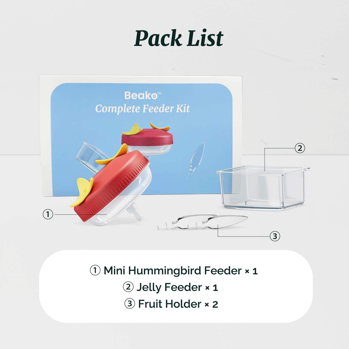 Beako™ Smart Bird Feeder – Complete DIY Accessory Kit