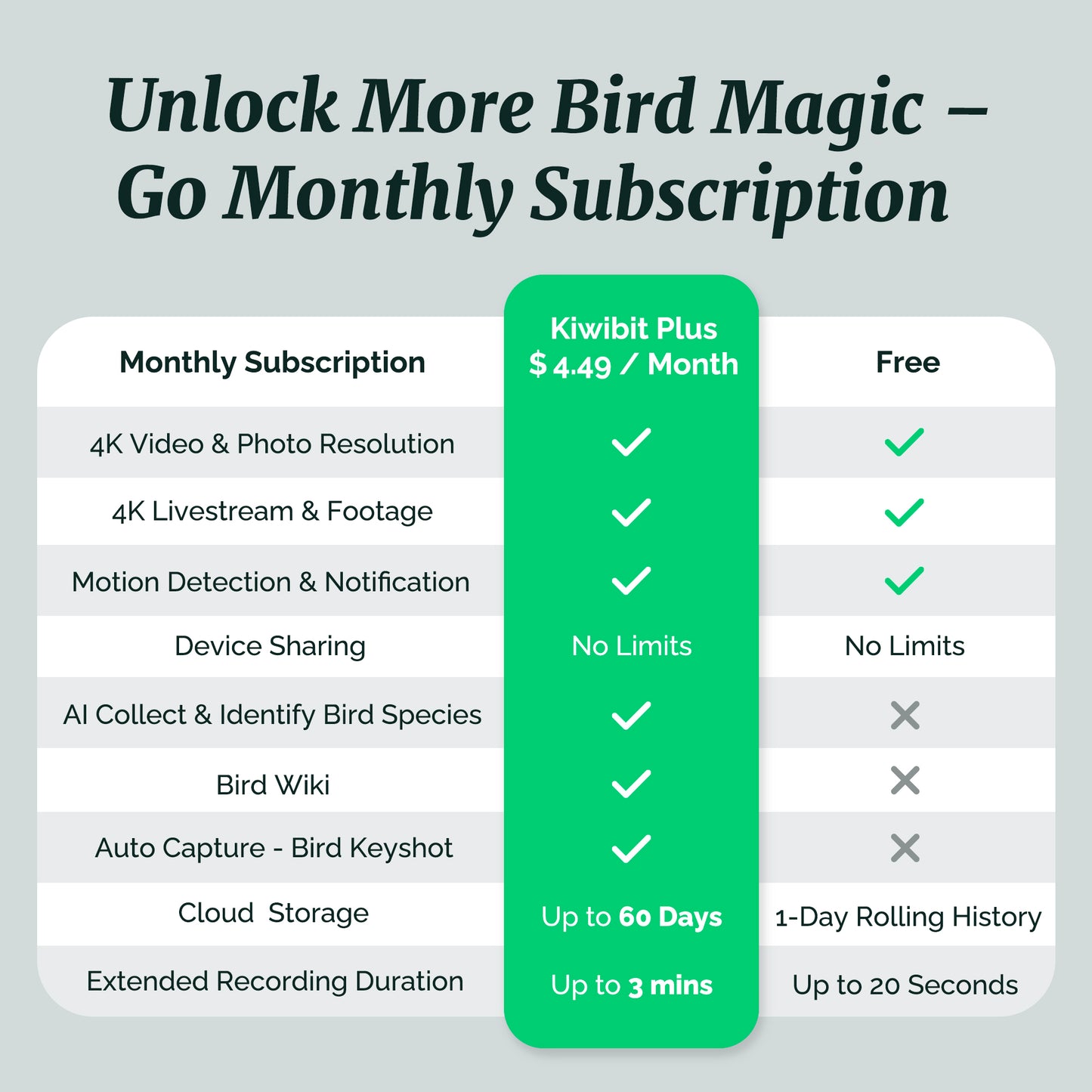 Beako™ Smart Bird Feeder with solar panel