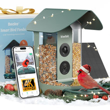 Beako™ Smart Bird Feeder with solar panel