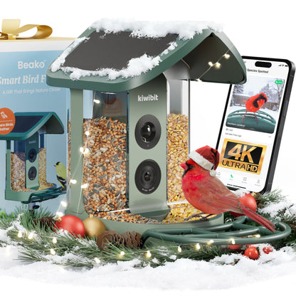 Beako™ Smart Bird Feeder with Solar Roof