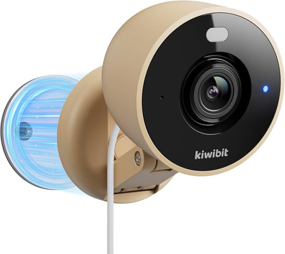Kiwibit 2K Wired Security Camera with Magnetic Mount